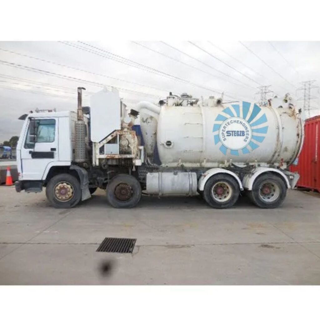 Chassis Mounted Sewer Suction Machine