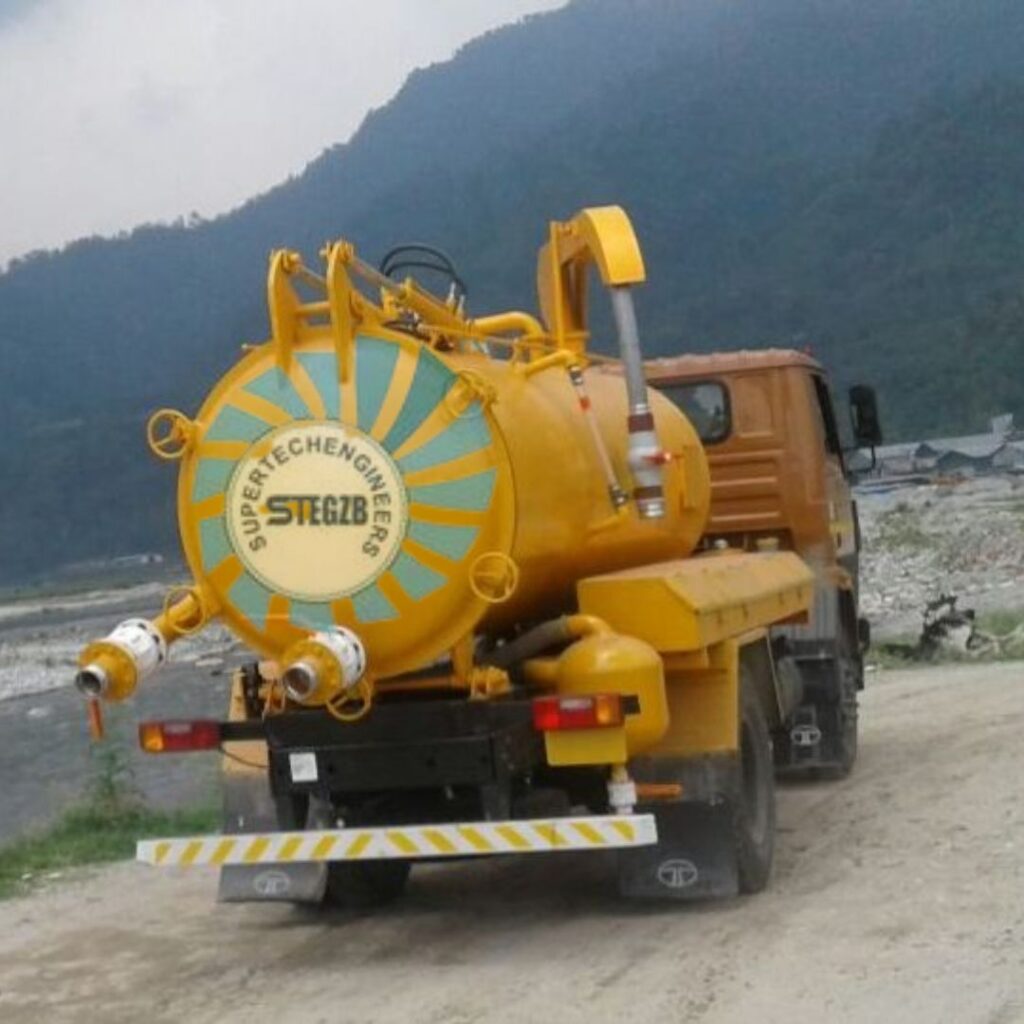 Sewage Suction Cum Jetting Machine