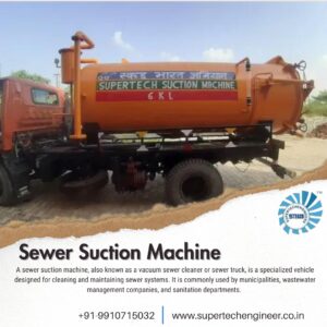 Sewer Suction Machine